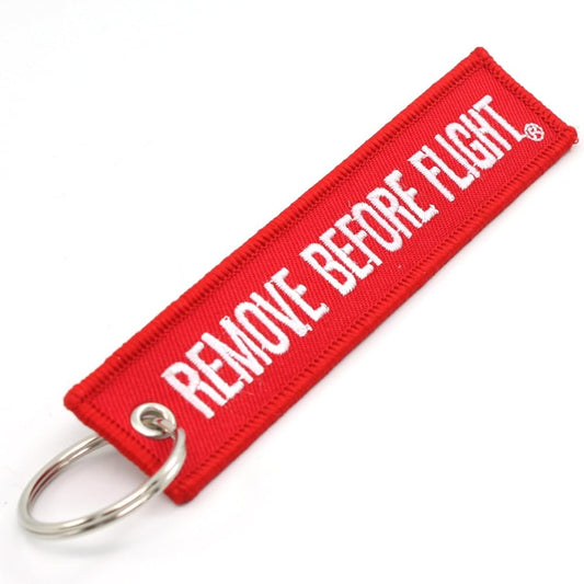 Remove Before Flight - Airplane Key tag